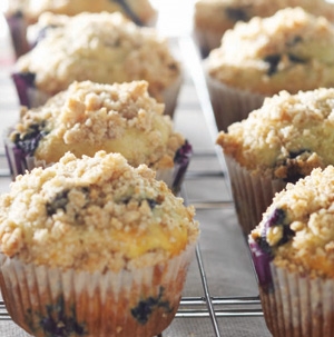 Muffins Blueberry Crumb
