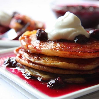 Blueberry Griddle Cakes