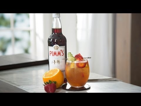 Minty Pimm's Cup