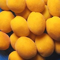 Amapula ama-apricot aphakanyisiwe