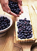 Blueberry Maple-Mascarpone Tart
