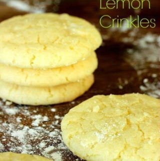 Cookies de limón xeado