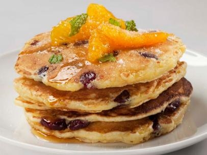 Ama-cranberry Cornmeal Pancake
