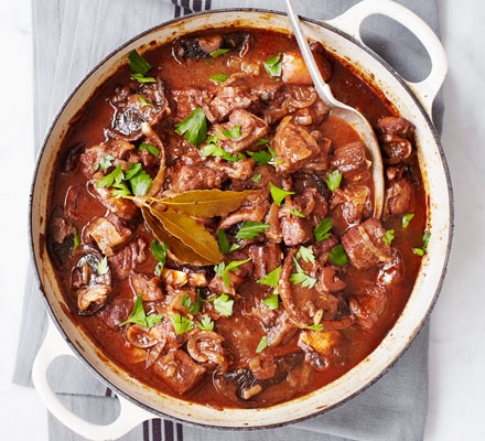 Beef at Red-Wine Stew