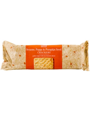 Sesame at Poppy Seed Crackers