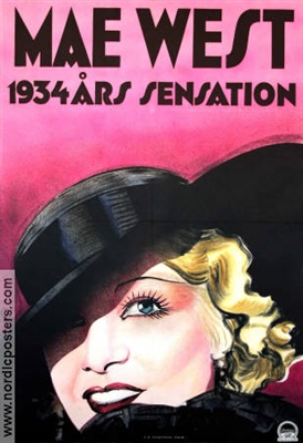 Mae West Movie Poster: He aha ia? Heaha ia i manaoia?