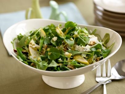 Séiss Pärpert a Gorgonzola Salat
