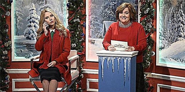 'SNL' Tore Hallmark Christmas Movies Բացի Di Vê Spirêjê Zirav de