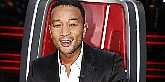 John Legend လွန်ခဲ့သောညက 'The Voice' ဇာတ်ကားနှင့်တွစ်တာပျောက်ဆုံးခြင်းတွင်အကြီးအကျယ်ဒေါသထွက်တတ်သောအဝတ်အစားကိုဝတ်ဆင်ခဲ့သည်