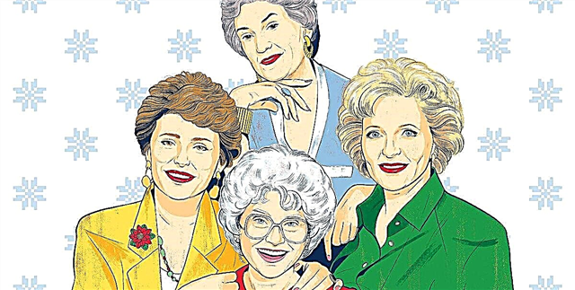 Mae yna Argraffiad 'Golden Girls' o ‘Twas the Night Before Christmas - ac It’s Hilarious