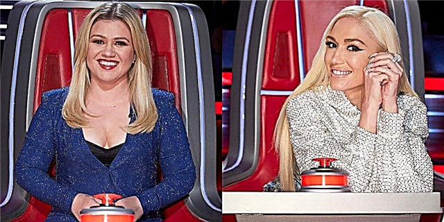 'The Voice' ပရိသတ်များသည် Gwen Stefani နှင့် Kelly Clarkson တို့၏အဝတ်အစားများအကြောင်းပြောဆိုခြင်းကိုမရပ်နိုင်ပါ