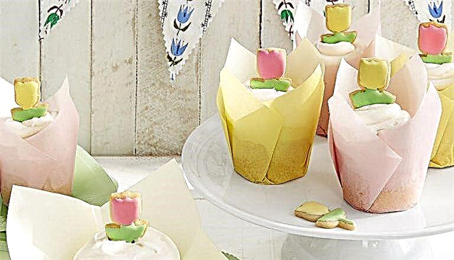 Li-Cupcakes tsa Tulip