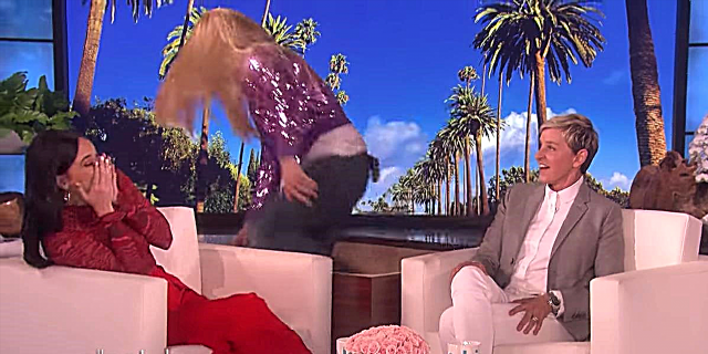 الن DeGeneres کیس Musgraves وحشت زده و ما نمی توانیم جلوی خندیدن در واکنش او را بگیریم