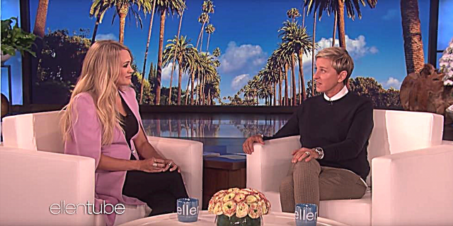 Ellen Degeneres 'otkrila je spol bebe Carrie Underwood na svojoj izložbi