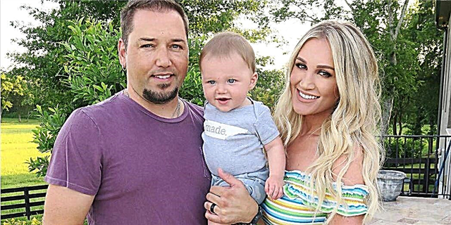 Jason Aldean e a súa esposa Brittany Kerr revelaron o xénero do seu bebé na forma máis linda