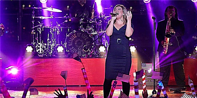 Rendition Kelly Clarkson af ‘God Bless America’ var ennþá meira falleg en skoteldinn