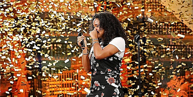 15-ane-fin vye granmoun Amanda Mena Chanèl Aretha Franklin touche yon sonèt Golden sou 'Talent Amerik la'.