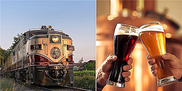 Այս «Հոփ գնացքը» թույլ է տալիս ձեզ խմել արհեստով գարեջուր, երբ շրջում եք Կալիֆոռնիայի ծայրամասում