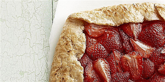 Rustic Strawberry Galette