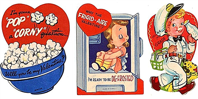 16 Punny Vintage Valentynsdagkaarte wat die gegiggeles sal bring