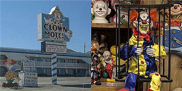Dir konnt eis net eng Millioun Dollar bezuelen fir d'Nuecht bei dësem Clown Motel ze verbréngen