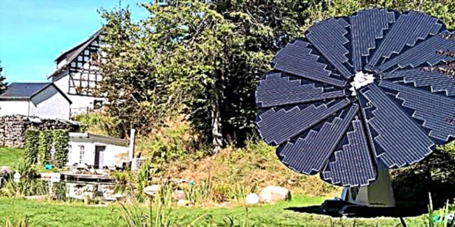 Ovaj solarni panel u obliku cvijeća može napajati vaš cijeli dom