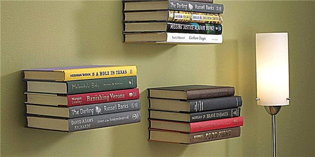 رمان های مورد علاقه خود را با یک قفسه کتاب شناور DIY در معرض نمایش بگذارید
