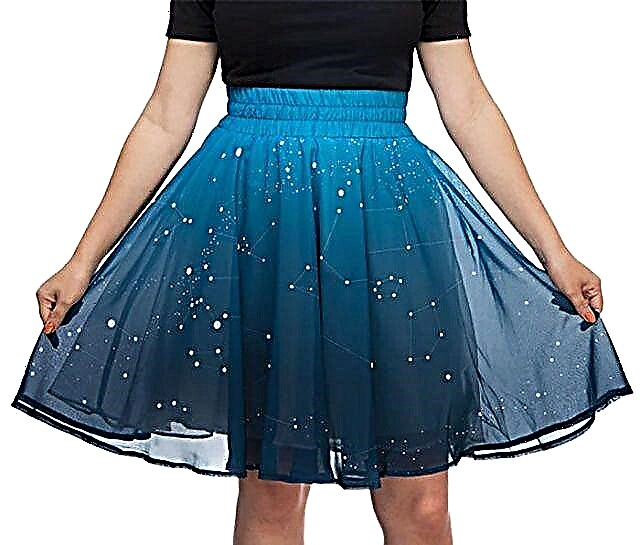 Si ou renmen Stargazing, ou bezwen sa a sonjé Twinkling Star Skirt