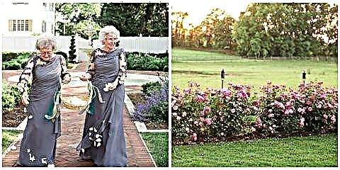 ეს პატარძალი და პატარძალი ბებიები შეჩერდნენ მსოფლიოში ყველაზე საყვარელ ყვავილების გოგონებს