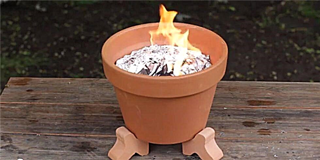 Ganti Pot Terracotta dadi Mini Barbecue kanggo Grilling On-the-Go