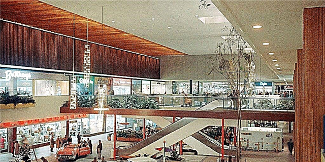 Kuckt wéi d'éischt amerikanesch Mall ausgesinn am Joer 1956