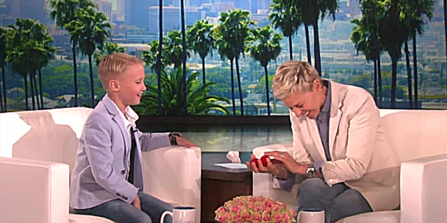 Este pequeno mago fixo rir a Ellen tan duro que literalmente non podía deixar de chorar