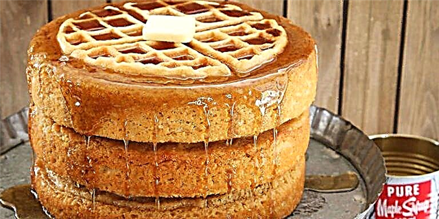 Le Maple Belgian Waffle Cake Lets You Dessert for Ibhulakufesi