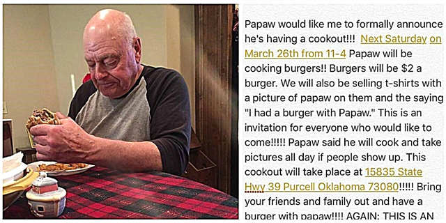 Откако неговите внуци не се појавија на вечера, Папав е домаќин на готвач