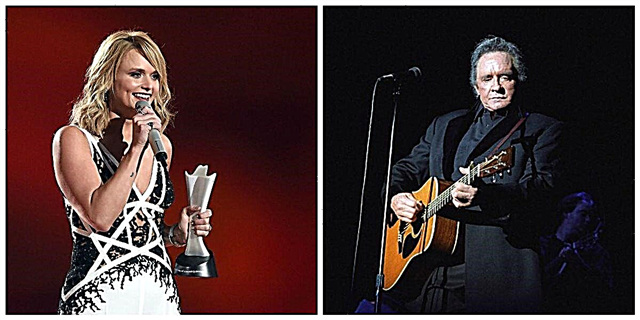 Johnny Cash a Miranda Lambert yw'r Ymgeiswyr Diweddaraf i 'Walk of Fame' Nashville
