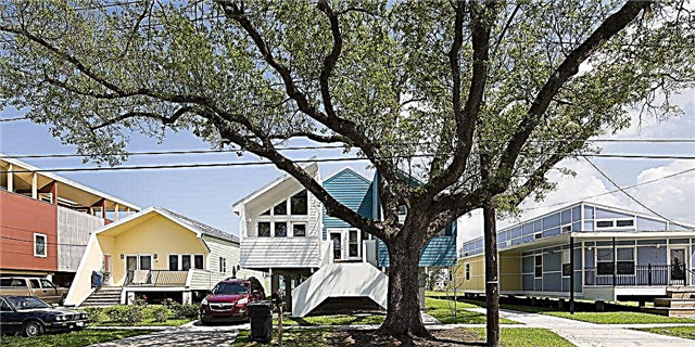 کترینا کے سمندری طوفان کے 10 سال بعد ، بریڈ پٹ کے رنگین مکانات اینولیوین نیو اورلینز