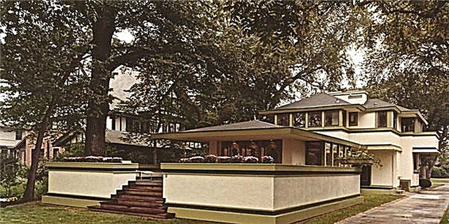 Lista e kësaj shtëpie historike të Frank Lloyd Wright përmban disa foto retro shumë tërheqëse