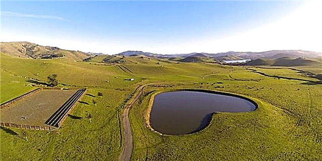 Овој зачудувачки ранч во Калифорнија има свое езерце во форма на срце - и тоа е само почеток