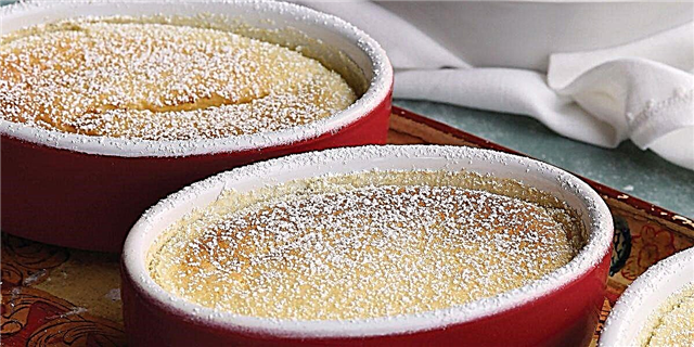Cake pudding lemon