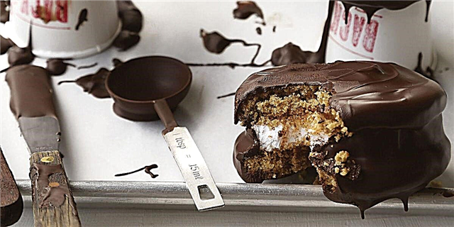 Marshmallow-шоколад кукиҳо Sammies