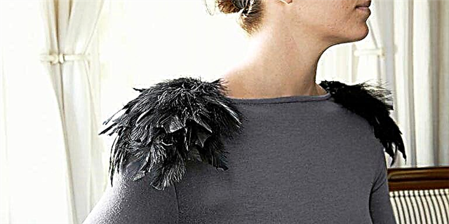 იყიდეთ ეს ან წვრილმანად: Chic Feather Epaulets for Halloween