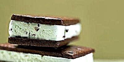 I-Chocolate-Mint Ice Cream Sandwich