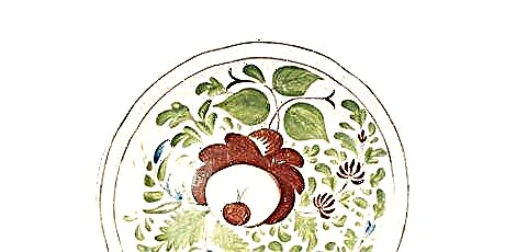 Plate Pottery Abad kaping 19: Apa? Apa sing pantes?