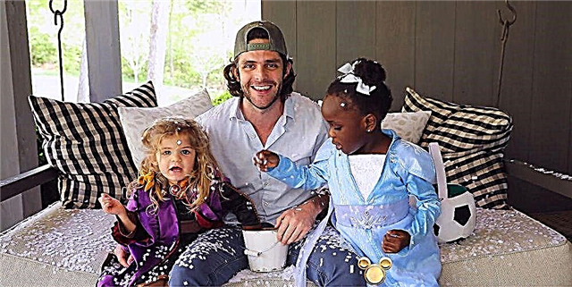 Thomas Rhett- ը և նրա դուստրերը կատարեցին «Frozen» երգը «Disney Family Singalong» հատուկի համար