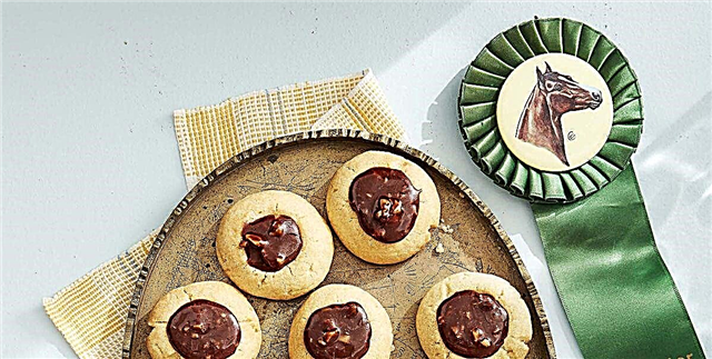 Caramel-Chocolate-walnut Thumbprint Cookies