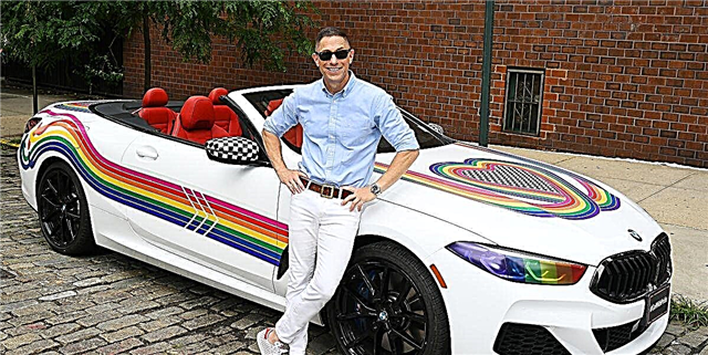 Jonathan Adler het pas 'n BMW Cabriolet onthul vir die Pride-maand