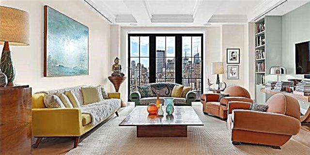 Beauty Mogul Laura Mercier-ek bere Manhattan-eko apartamentu bikainak zerrendatzen ditu 11 milioi dolarreko
