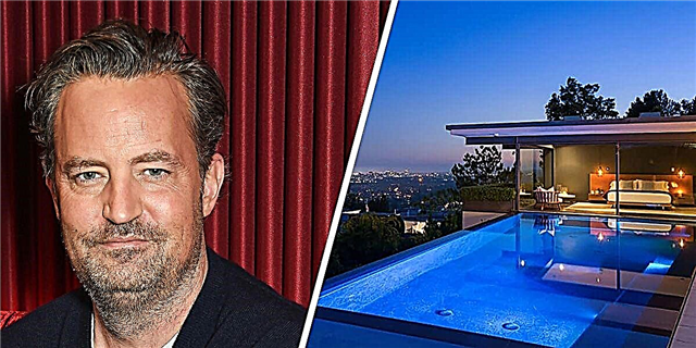 „Пријателите“ Matthewвездата Метју Пери го набудуваше неговиот стаклен покриен дом во Лос Анџелес за 13,5 милиони долари