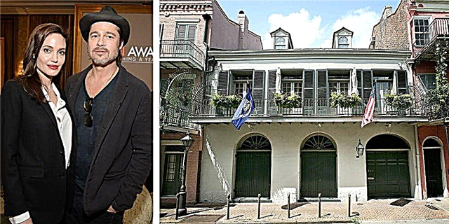 EGUNERATUA: Brad Pittek eta Angelina Joliek New Orleans jauregia saldu zuten