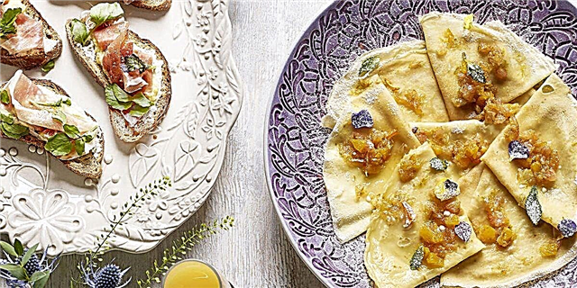 Uppskrift: Brunch tartines and crepes with Three-Citrus Compote